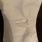 Old Navy NWT Size White Denim Jeans Ripped Straight Leg 14 Photo 7