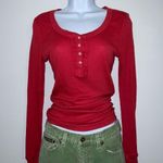 Tommy Hilfiger Vintage Y2K fitted  red baby doll ￼ Photo 0