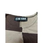 The Kript  Brown & Beige Color Block Tank Top Size Small Photo 2