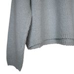 Vince Womens 1X Crewneck Organic Cotton Blend Pebbled Sweater in Mint NEW Photo 7