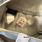 Akris Celadon Trousers wide leg acetate and viscose pants pale grey green Photo 6