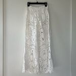 Cult Gaia NWT  Cove Cup Up Crochet Pants in White Photo 2