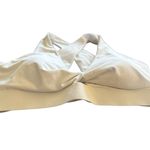 Fabletics Oasis Twist Sports Bra White Size 2X Cut Out Back Yoga Work Out Sporty Photo 4