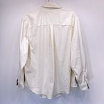 Tommy Hilfiger Vintage Y2K  Cream Corduroy Snap Front Shirt Paisley Lined Cuffs Photo 1