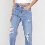 Wild Fable High Waisted Ripped Mom Jeans  Photo 0