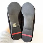 Lloyd Germany Black Suede Ballet Flats with Bow Detail Elastic Back Women’s 39 8 Photo 2