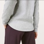 Lululemon 10 Catch A Moment Crew in Heathered Light Grey Photo 2