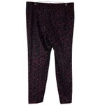 Vintage B&J Black Red High Waisted Twill Retro Dress Pants Size 14 Photo 2