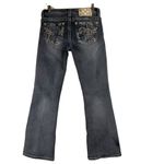 Miss Me Women's Embellished Mid-Rise Easy Boot Bootcut Jeans Altered Photo 4