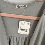 Free People  Turnt Surplice Bodysuit Oxide Photo 5