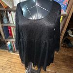 Torrid scoop neck black lace 2x full figure babydoll top Photo 2