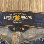 Lucky Brand womens low rise blue Charlie Capri stretch jeans size 6/28 Photo 2