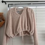 Urban Outfitters Tilly Cropped Sherpa Hoodie medium Photo 4