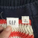 Gap  Sweater Tank Top Sz Small Striped Nautical Sleeveless Beach Bohemian Retro Photo 8