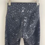 Lululemon Rare Star Crushed Coal Black Wunder Under Crop II (Roll Down) Leggings Photo 8