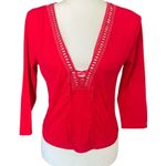 Y2K Red Lace Photo 0