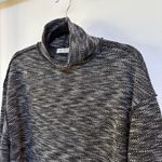 Free People Sunny Days Mock Neck Oversized Sweater Knit Boxy Winter Top Small Photo 3