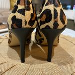 BCBGeneration  Animal Print Heels Real Cow Hair Sz 8.5 Photo 4