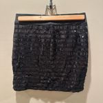 Forever 21 Black Sequin Mini Skirt Photo 4
