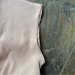 Bo+Tee B0+Tee Ribbed Oversized Tank in Cream NWT Women's Size XS *Flawed Photo 6