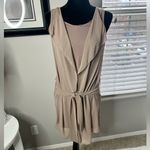 Intimissimi tank double layer‎ tie front small Tan Photo 1