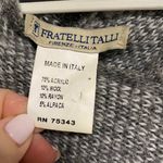 FRATELLITALLI FIRENZE ITALIA PONCHO Gray Size undefined Photo 2
