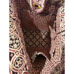 Vera Bradley  Retired Medallion Shoulder Tote Burgundy Lunch‎ Bag Wristlet Photo 7