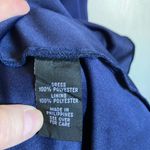 Iz Byer Navy Blue Sleeveless Pleated Mini Dress #Pk Photo 2