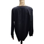 Authentic Cherokee Workwear Cherokee Workwear Authentic Scrubs Classic Snap Front Black Jacket Large Photo 4