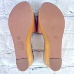 Tory Burch INES Wedge/Slide TAN/ SPARK GOLD Size 7.5 Photos 1-3 are stock photos Photo 6