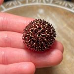 Small Bronze Chainmaille Ball Keychain Photo 7