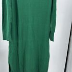 Free Assembly green mock neck midi sweater dress XL soft holiday winter modest Photo 9