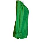 Nanushka Alyssa Dress in Green Womens Shirtdress Mini Photo 9