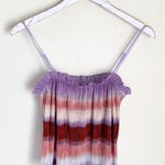Madewell Micropleat Tank top rainbow ombré Photo 2