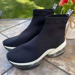 Michael Kors Black Olympia Extreme Stretch Sock Bootie Sneakers Size 9 US Women Photo 1