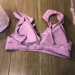 Time & Tru  NWT Women's Purple Ruffle Bikini Top Size L Photo 7