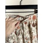 World Market Small Medium Boho Loose Fit Floral Casual PJ Bottom White Photo 4