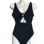 ASOS NWOT Black Cutout Swimsuit Photo 1