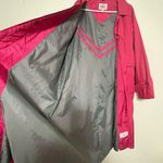 The Totes Coat Raspberry Pink Water Repellent Trench Coat Size 14 Photo 8