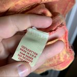 Reba  Orange Dye/Vintage Wash Print 3/4 Sleeve Top size L Photo 8