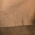 Soft Surroundings  Women’s Faux Suede Snap Button Front Brown A-Line Skirt Photo 4