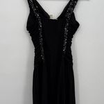 Wishes Wishes *Fair Reworked* Y2k Black Sequin Formal Dress Size Medium Photo 8