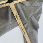 J Crew‎ Shirt Womens 4 Gray Cowl Neck Wool Blend Lined Back Zip Office Career Photo 5