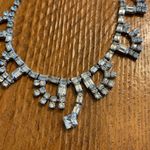 Vintage rhinestone necklace Silver Photo 1