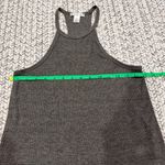 Bozzolo  Green High Neck Ribbed Tank Top Photo 3
