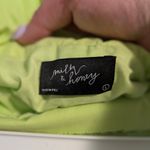 Milk&Honey Bright Green Eyelet Skirt Set Crop Top Maxi Midi Large Boho Spring Photo 2