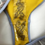 prAna  Makani Swimsuit Bikini Bottom Reversible Low Rise Grey Jiggy Large NWT Photo 8