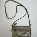 Neiman Marcus Danielle Nicole Vegan Leather Davina Crossbody Bag Mini Gold Metallic Compact Photo 1