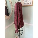 Sundance  Sweater PL  Samantha Pullover Chenille Womens Dark Pink-Red Photo 2