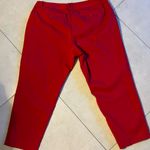 Liz Claiborne   classic Emma red slacks. Size 16. Photo 1